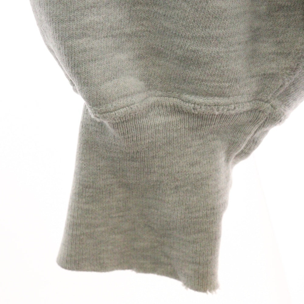 CHAMPION(チャンピオン) 90's Reverse Weave WISCONSIN ATH DEPT リバースウィーブ 刺繍タグ前期 三段染み込みプリント スウェットクルーネック トレーナー グレー