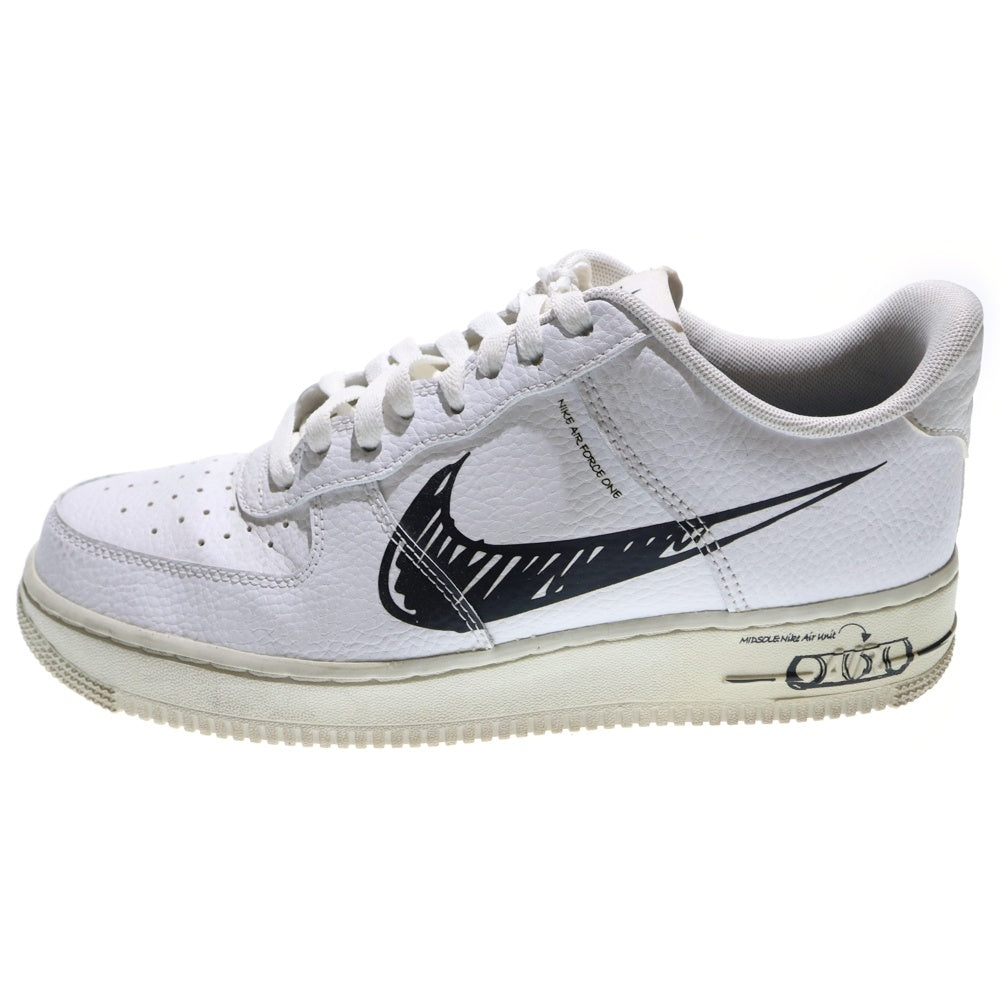 NIKE(ナイキ) AIR FORCE 1 LV8 UTILITY CW7581-101 エアフォース1 LV8 ユーティリティ ローカットスニーカー ホワイト US9.5/27.5cm