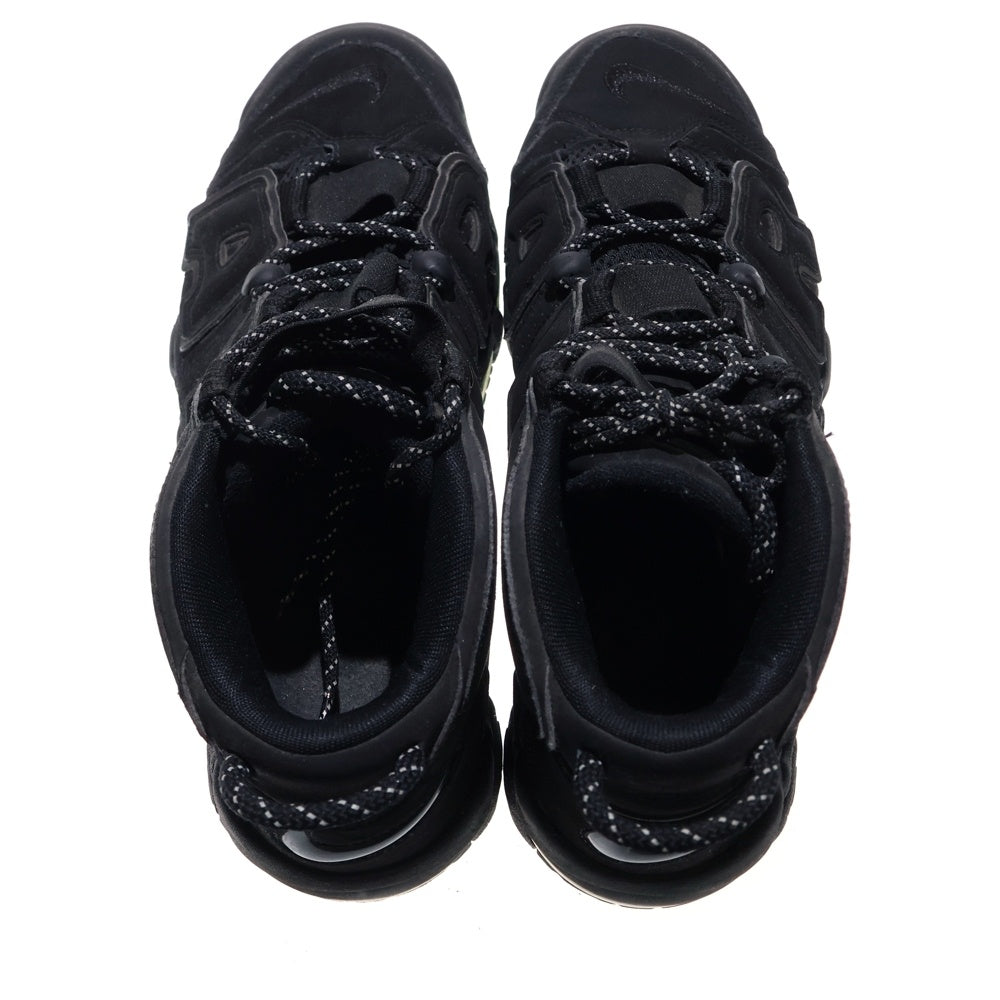 NIKE(ナイキ) AIR MORE UPTEMPO BLACK 414962-004 エアモアアップテンポ ハイカットスニーカー ブラック US9.5/27.5cm