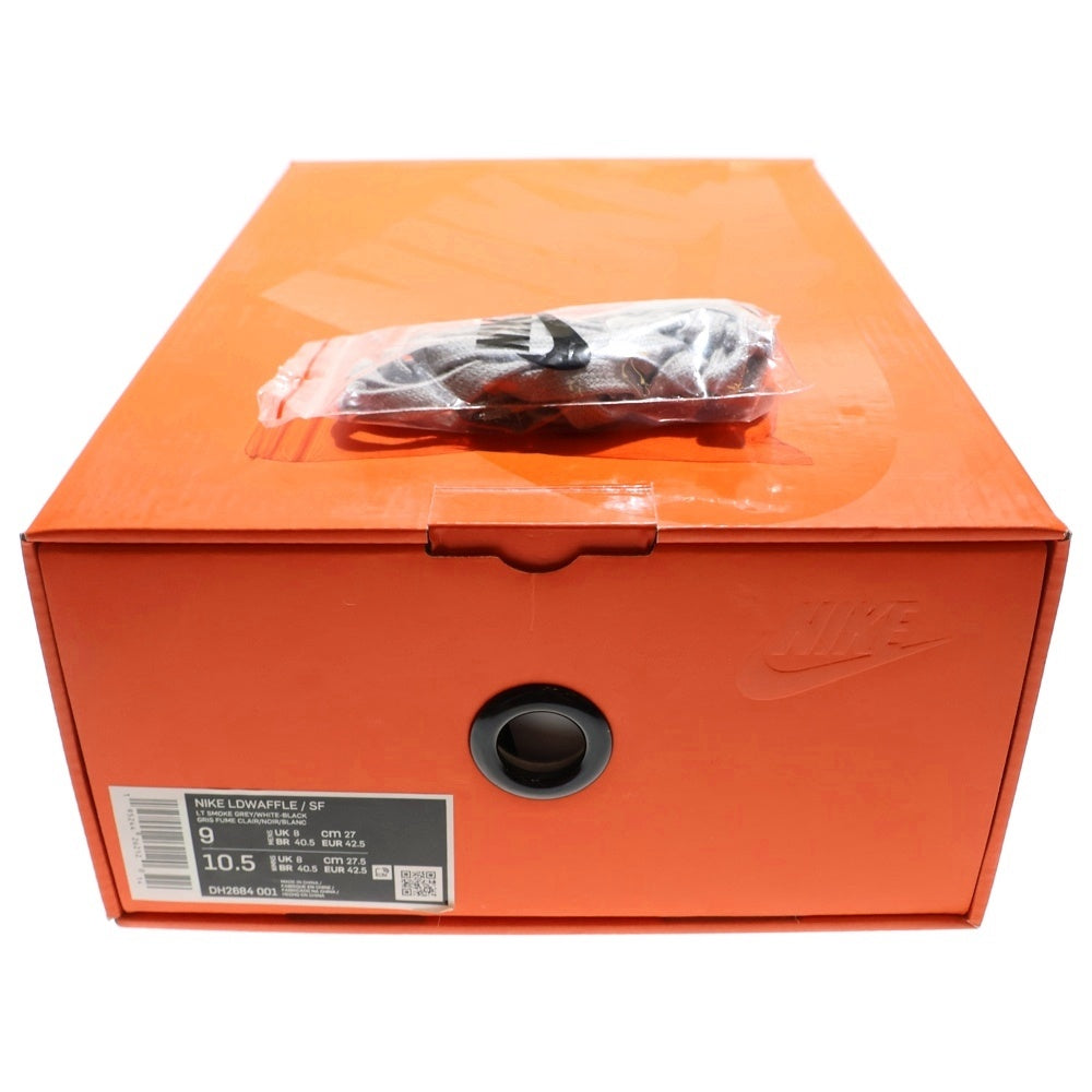 NIKE(ナイキ) ×sacai ×FRAGMENT LD WAFFLE SF DH2684-001 サカイ フラグメント エルディワッフル ローカットスニーカー グレー US9/27cm