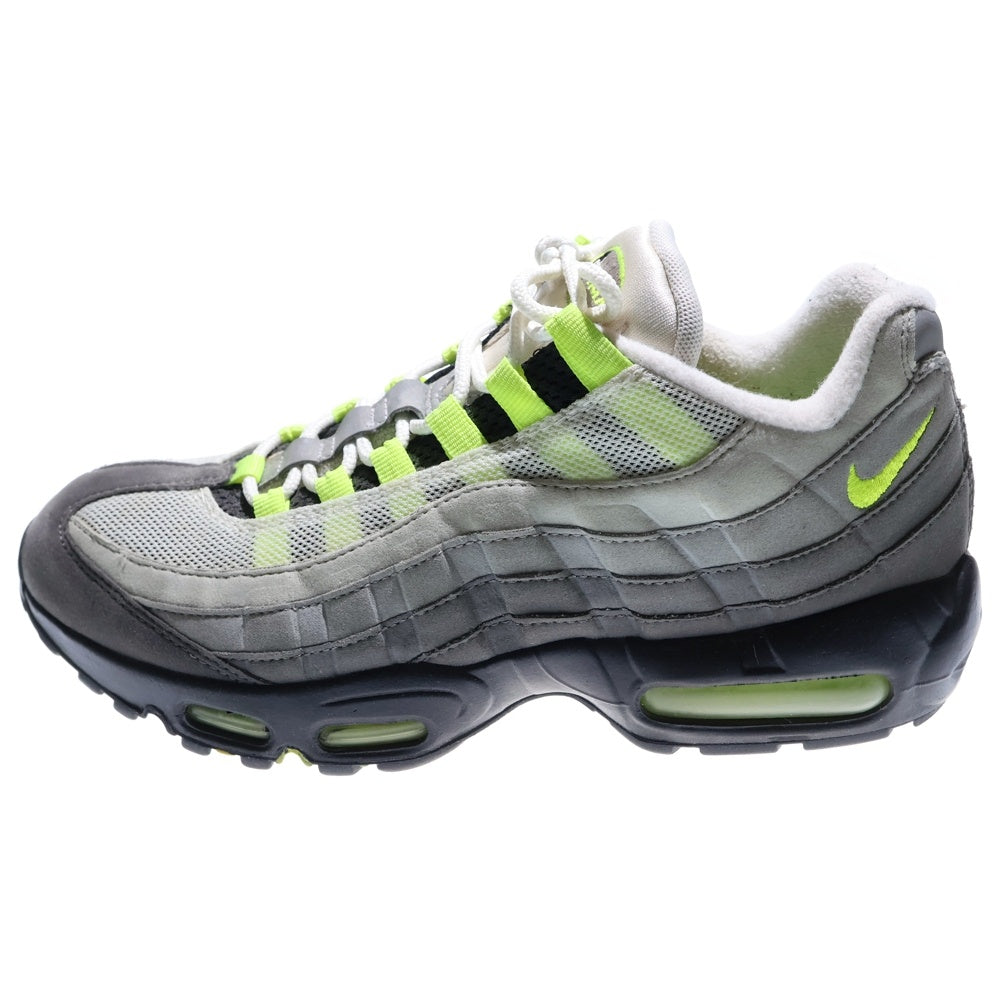 NIKE(ナイキ) 【観賞用 2015年製】AIR MAX 95 OG YELLOW GRADATION 554970-071 エアマックス イエローグラデ ローカットスニーカー レディース グレー/イエロー US9/27cm