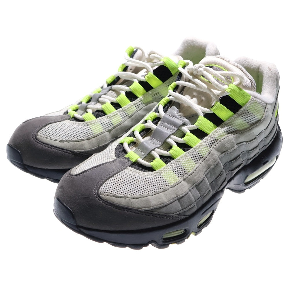 NIKE(ナイキ) 【観賞用 2015年製】AIR MAX 95 OG YELLOW GRADATION 554970-071 エアマックス イエローグラデ ローカットスニーカー レディース グレー/イエロー US9/27cm