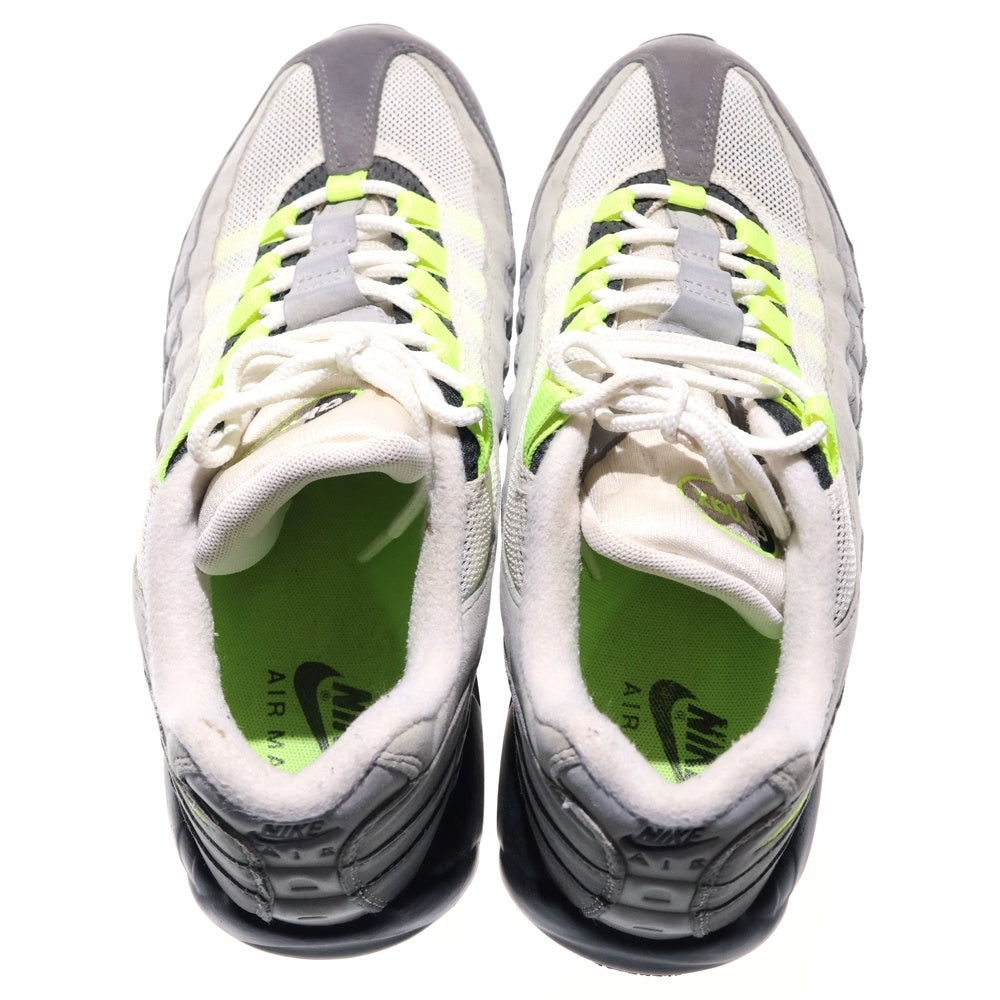 NIKE(ナイキ) 【観賞用 2015年製】AIR MAX 95 OG YELLOW GRADATION 554970-071 エアマックス イエローグラデ ローカットスニーカー レディース グレー/イエロー US9/27cm