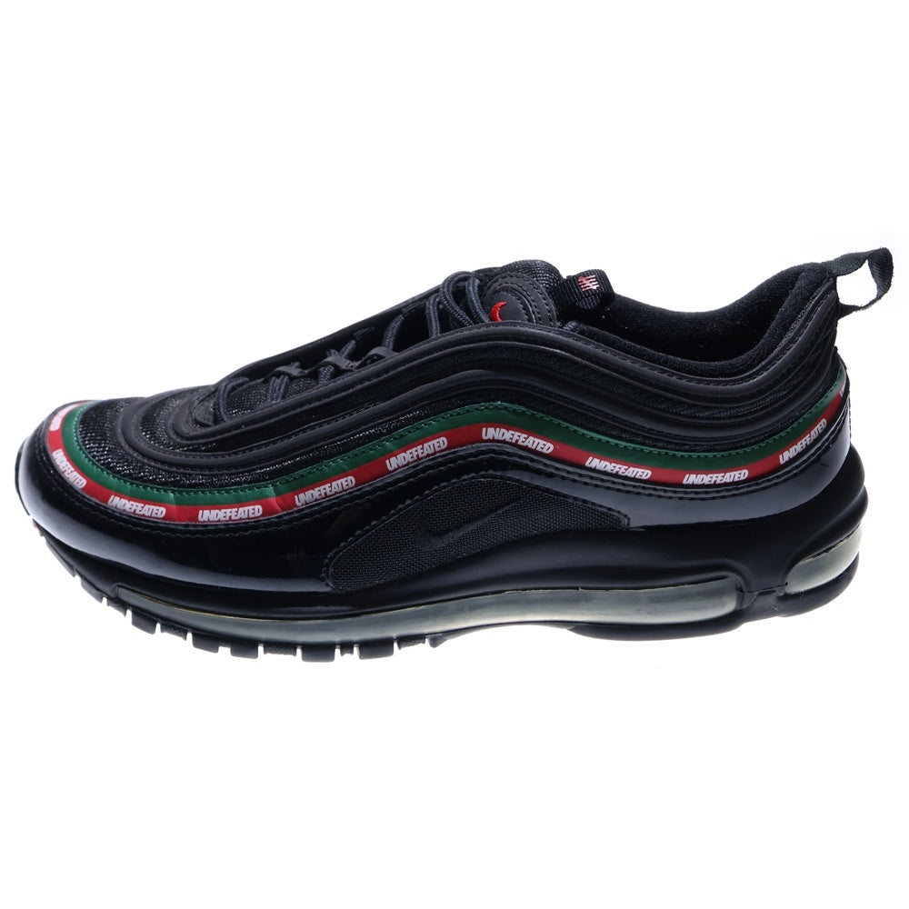 NIKE(ナイキ) ×UNDEFEATED AIR MAX 97 AJ1986-001 アンディフィーテッド エアマックス97 ローカットスニーカー ブラック US10.5/28.5cm