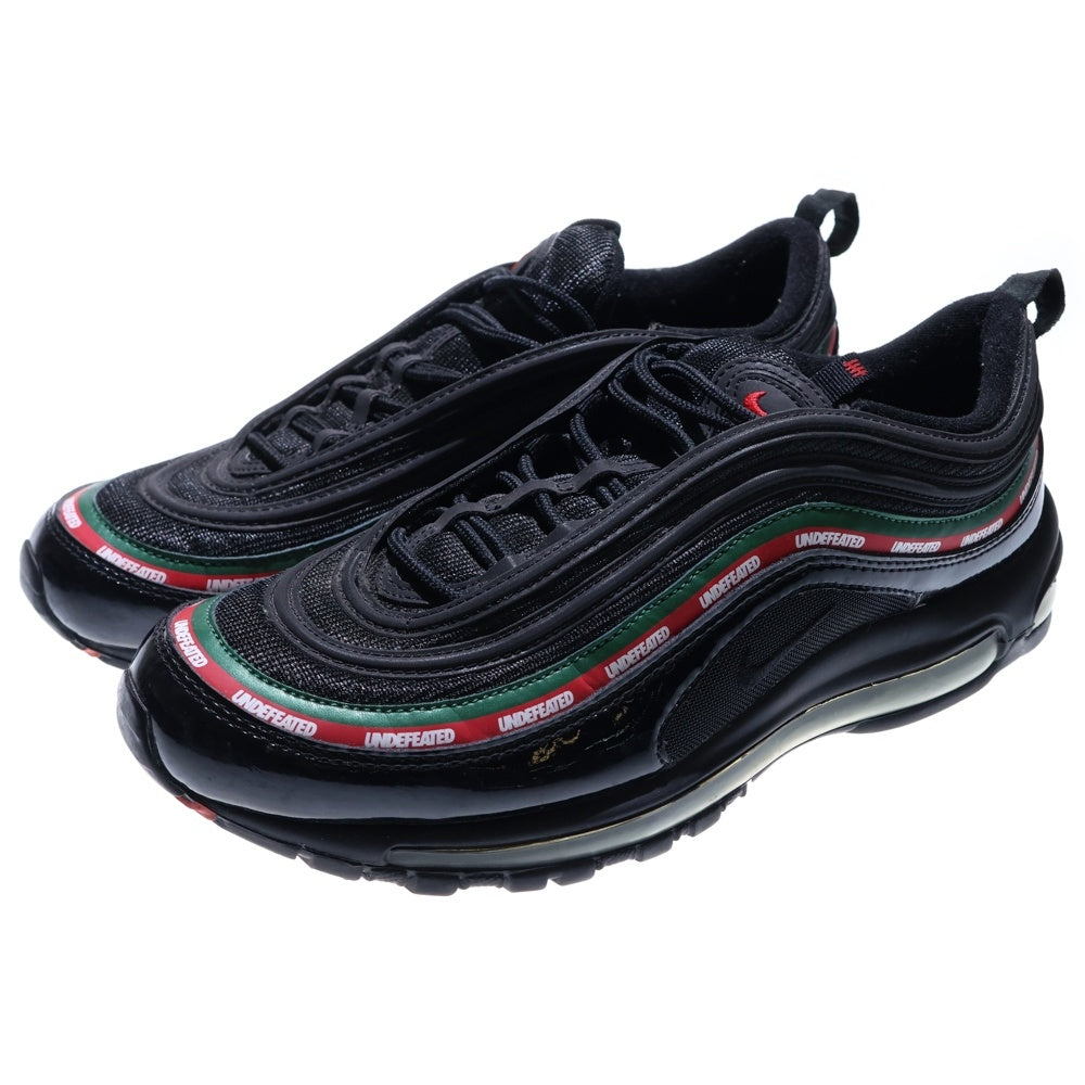 NIKE(ナイキ) ×UNDEFEATED AIR MAX 97 AJ1986-001 アンディフィーテッド エアマックス97 ローカットスニーカー ブラック US10.5/28.5cm