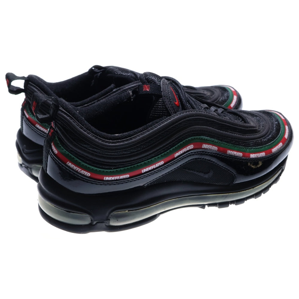 NIKE(ナイキ) ×UNDEFEATED AIR MAX 97 AJ1986-001 アンディフィーテッド エアマックス97 ローカットスニーカー ブラック US10.5/28.5cm