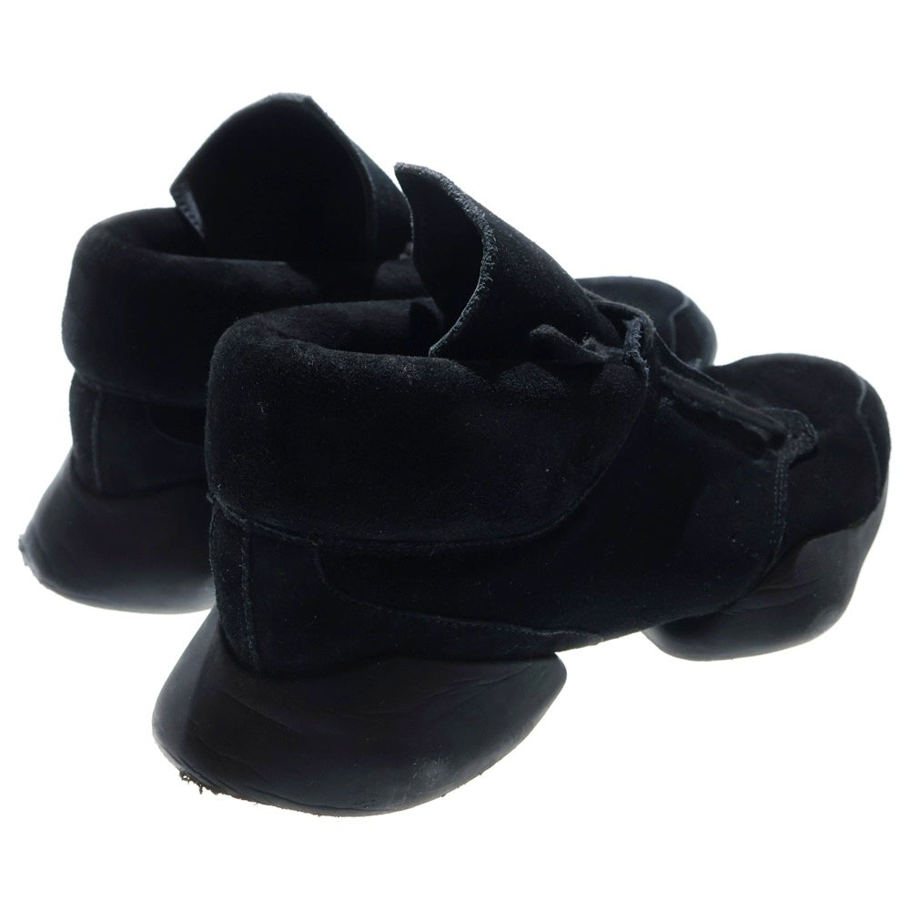 Rick Owens(リックオウエンス) ×ADIDAS TECH RUNNER アディダス テックランナー スエード切り替えローカットスニーカー ブラック S74569 US8.5/26.5cm