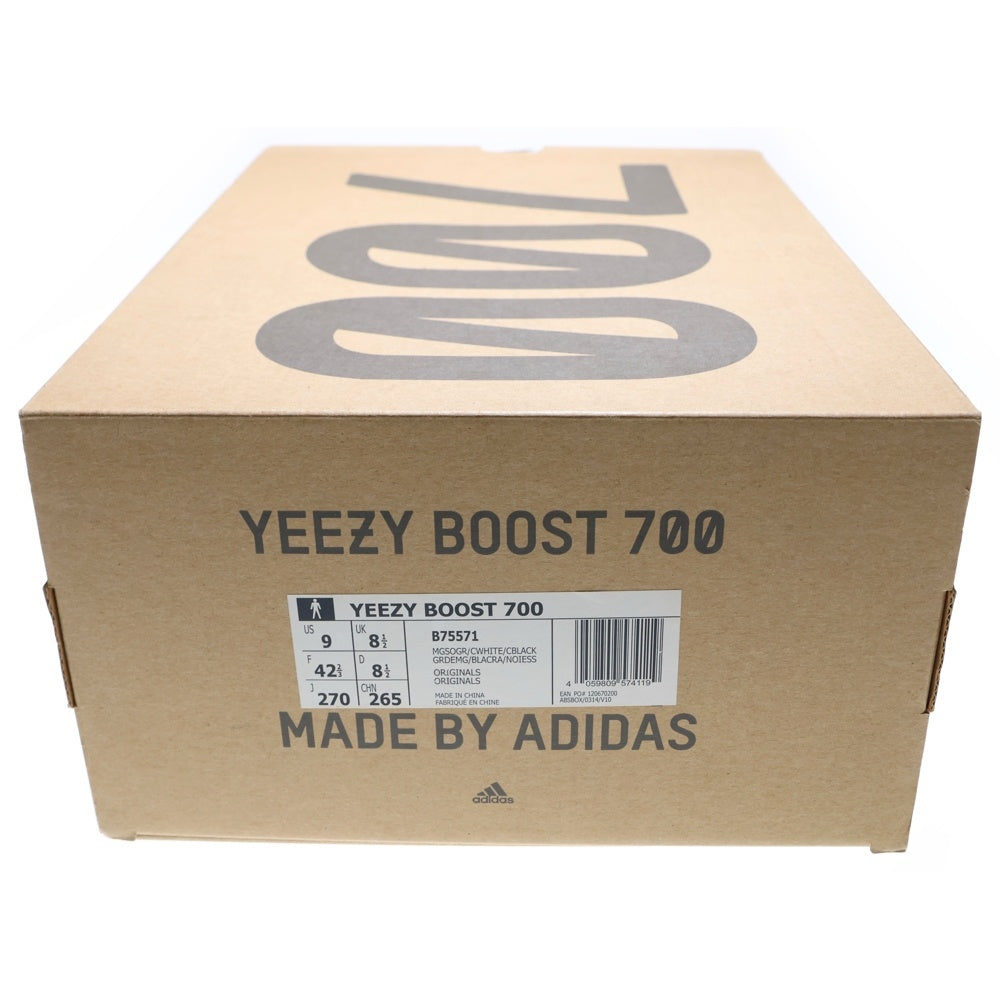 adidas(アディダス) YEEZY BOOST 700 WAVE RUNNER B75571 イージーブースト ウェーブランナー ロ―カットスニーカー マルチカラー US9/27.0cm