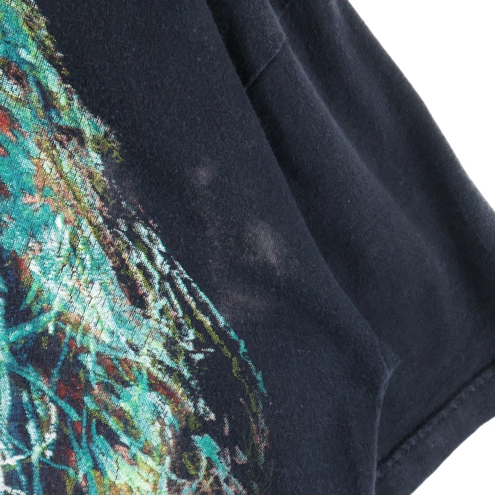 VINTAGE(ヴィンテージ) 90's ROB ZOMBIE 100% HARDCORE WINTERLAND ロブゾンビ 100%ハードコア 両面プリント半袖Tシャツ カットソー ブラック