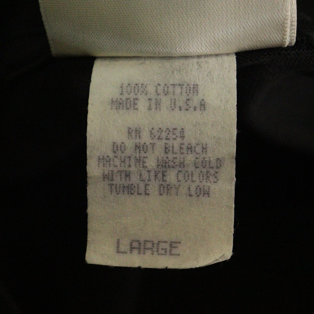 VINTAGE(ヴィンテージ) 90's MARILYN MANSON ROCK IS DEAD omega マリリンマンソン 両面プリント半袖Tシャツ カットソー ブラック