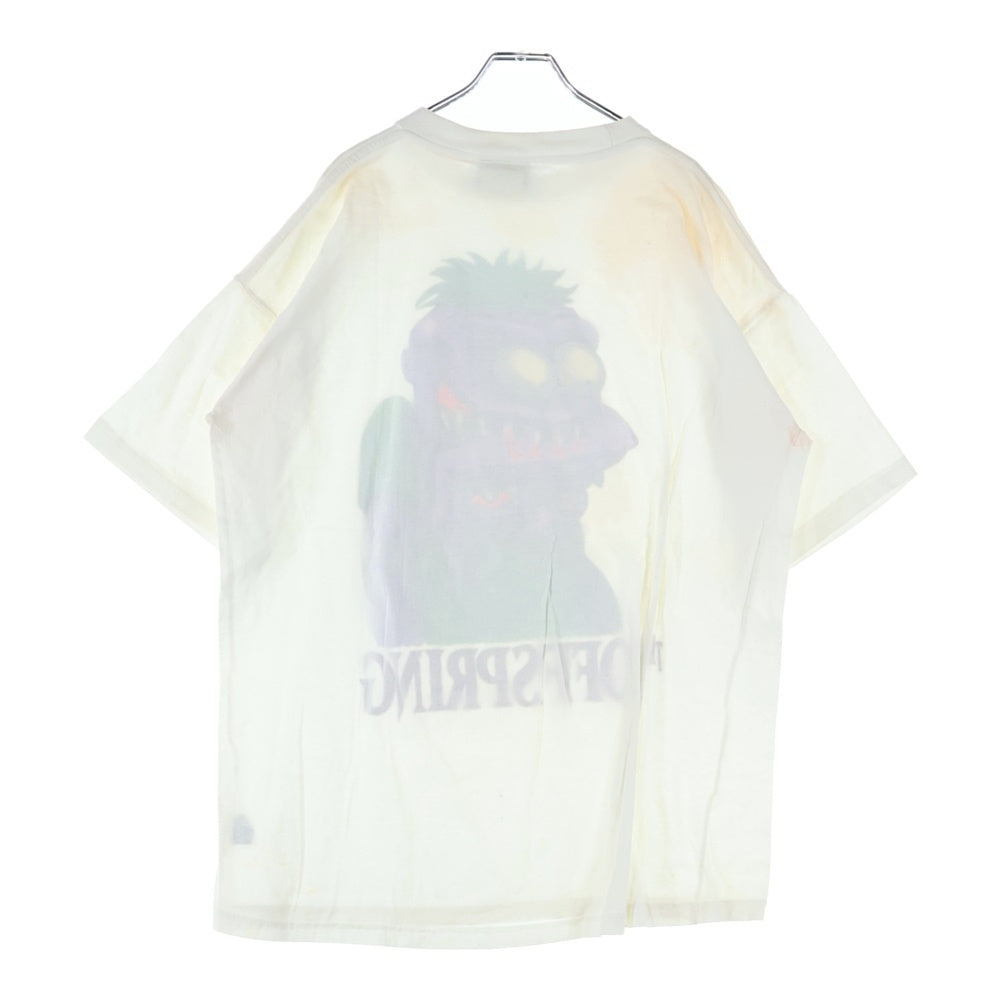 VINTAGE(ヴィンテージ) 90's THE OFFSPRING 1995 BROCKUM ジャマイカタグ オフスプリング フロントプリント半袖Tシャツ カットソー ホワイト