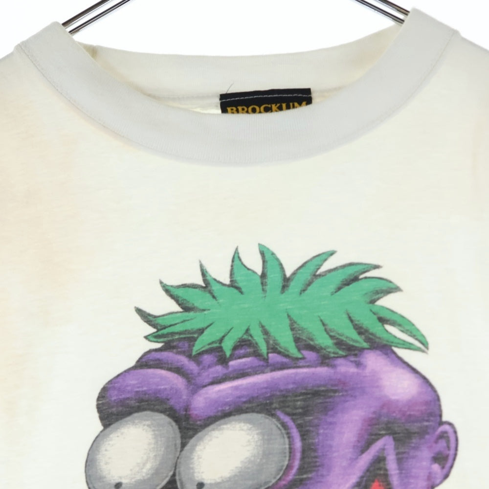 VINTAGE(ヴィンテージ) 90's THE OFFSPRING 1995 BROCKUM ジャマイカタグ オフスプリング フロントプリント半袖Tシャツ カットソー ホワイト