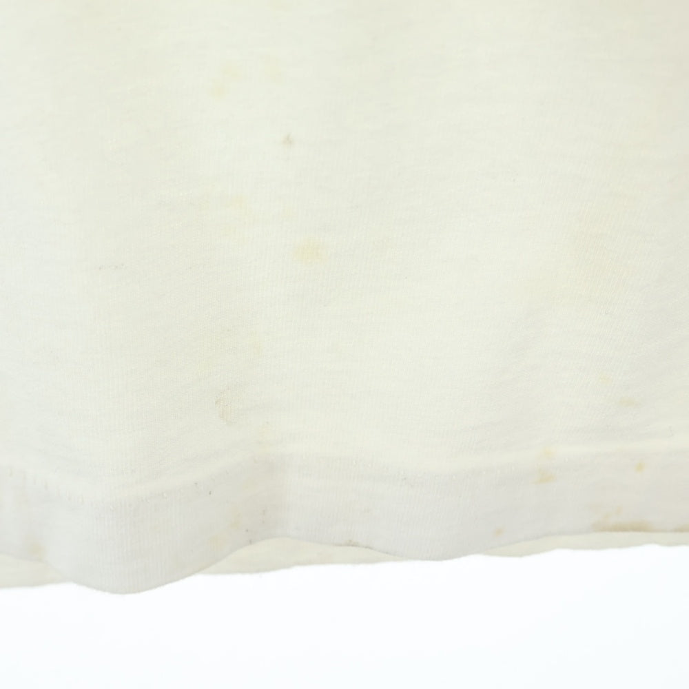 VINTAGE(ヴィンテージ) 90's Morrissey Newspaper GIANT モリッシー ニュースペーパー 両面プリント半袖Tシャツ カットソー ホワイト