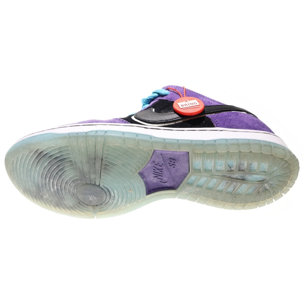 NIKE SB(ナイキエスビー) ×Hayley Wilson Dunk Low Pro Black and Court Purple ダンク ロー プロ ブラック アンド コートパープル ローカットスニーカー US9/27cm HJ0513 500