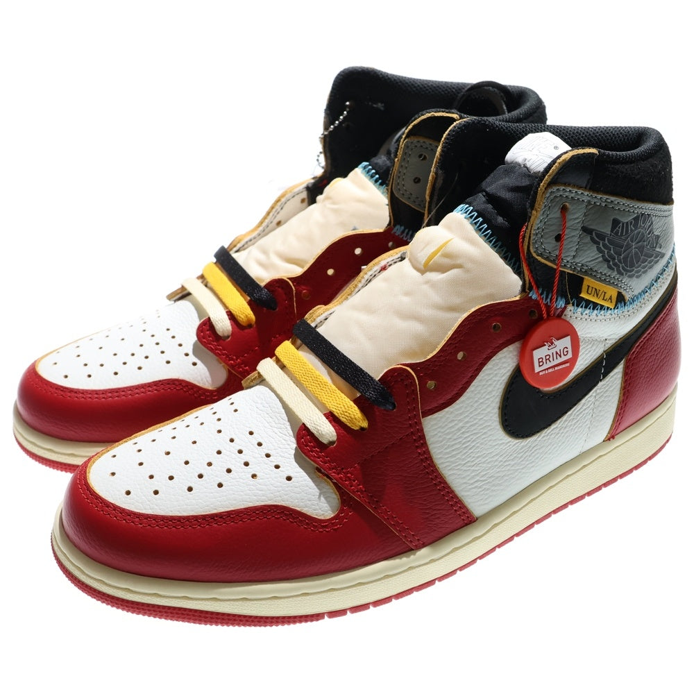 NIKE(ナイキ) ×UNION ユニオン AIR JORDAN 1 RETRO HIGH OG Chicago HV8563-600 エアジョーダン1 ハイ ハイカットスニーカー シカゴ レッド/ホワイト US11/29cm