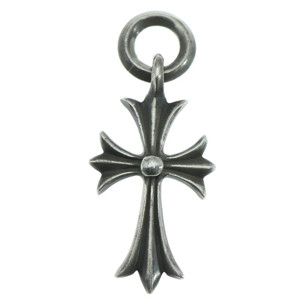CHROME HEARTS(クロムハーツ) TINY CH CROSS タイニーCHクロス チャーム ネックレストップ シルバー BCA382