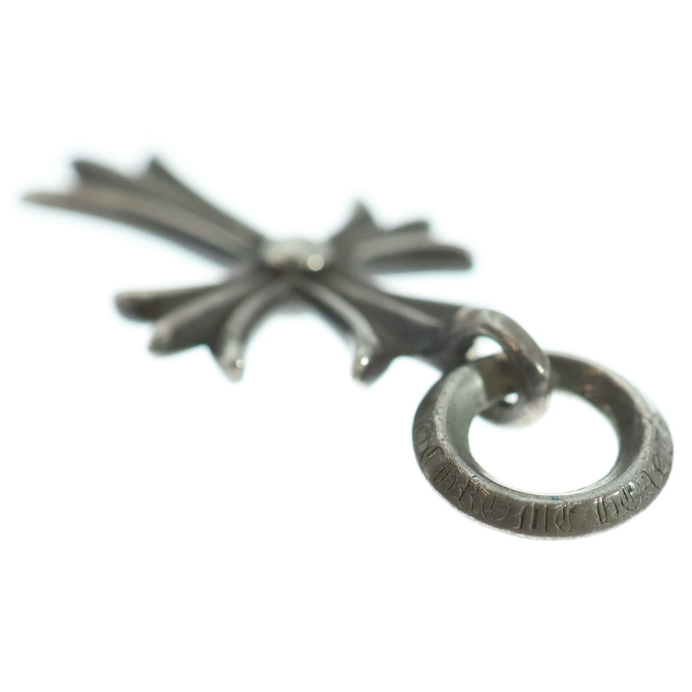 CHROME HEARTS(クロムハーツ) TINY CH CROSS タイニーCHクロス チャーム ネックレストップ シルバー BCA382