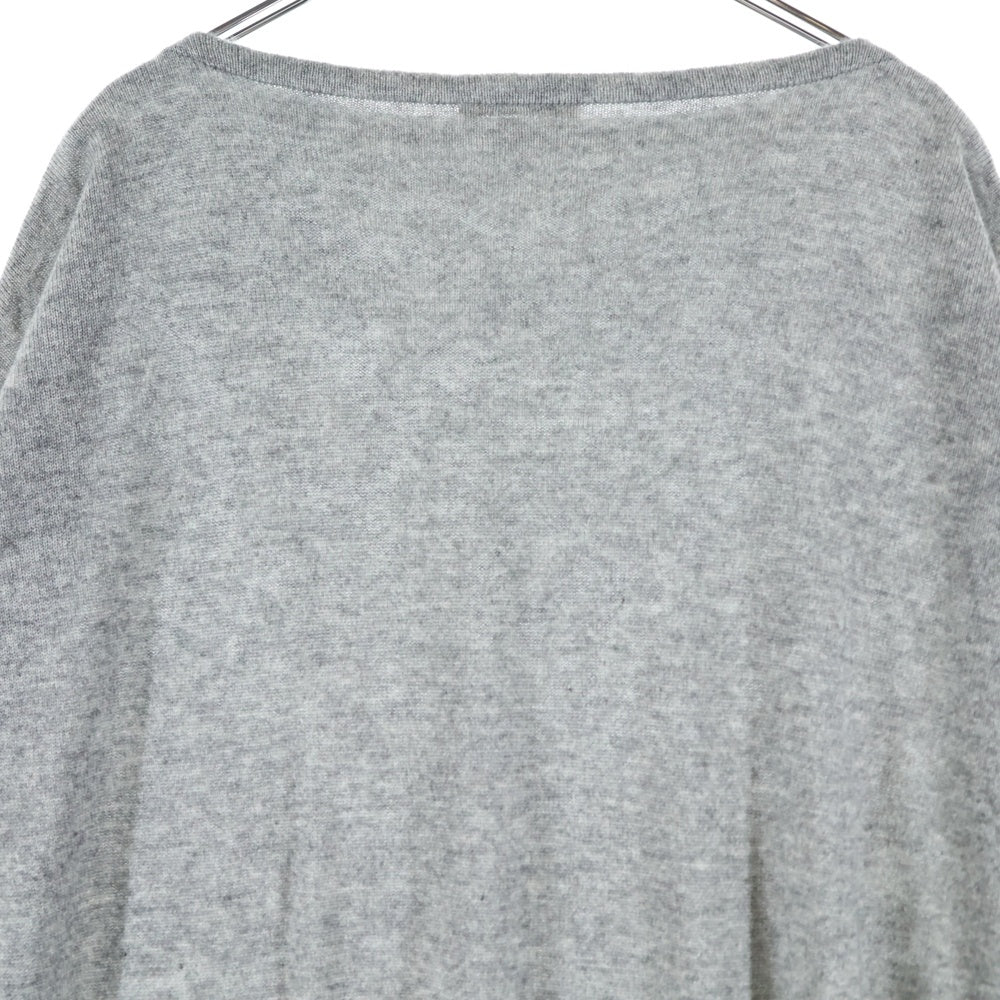 AURALEE(オーラリー) 25SS SUPER FINE CASHMERE SILK KNIT BOAT NECK セーター カシミヤ A25SP03SC グレー