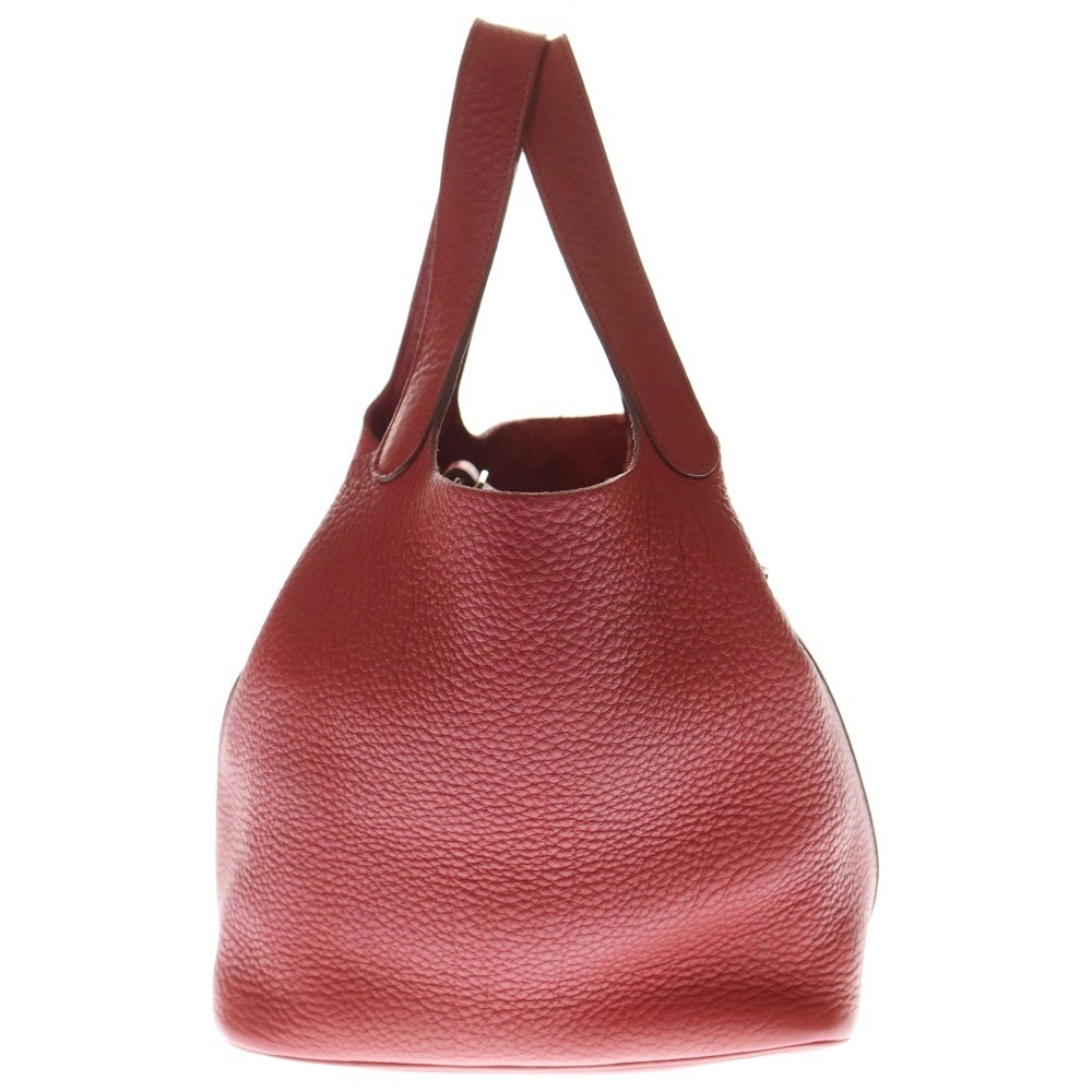 HERMES(エルメス) ピコタン22 ルージュカザック トリヨン □M刻印 SV金具 レディース