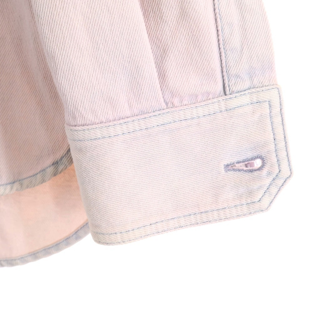 LOUIS VUITTON(ルイヴィトン) 20SS リムーバルポケット デニムシャツ ピンク RM201 TWY HIS90W