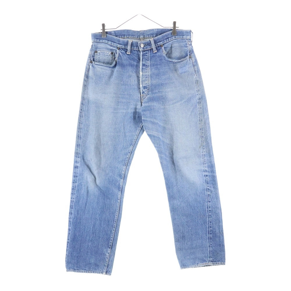 Levi's(リーバイス) 60s VINTAGE 501 BIGE 前期 ボタン裏4 Vステッチ ストレートデニムパンツ インディゴ