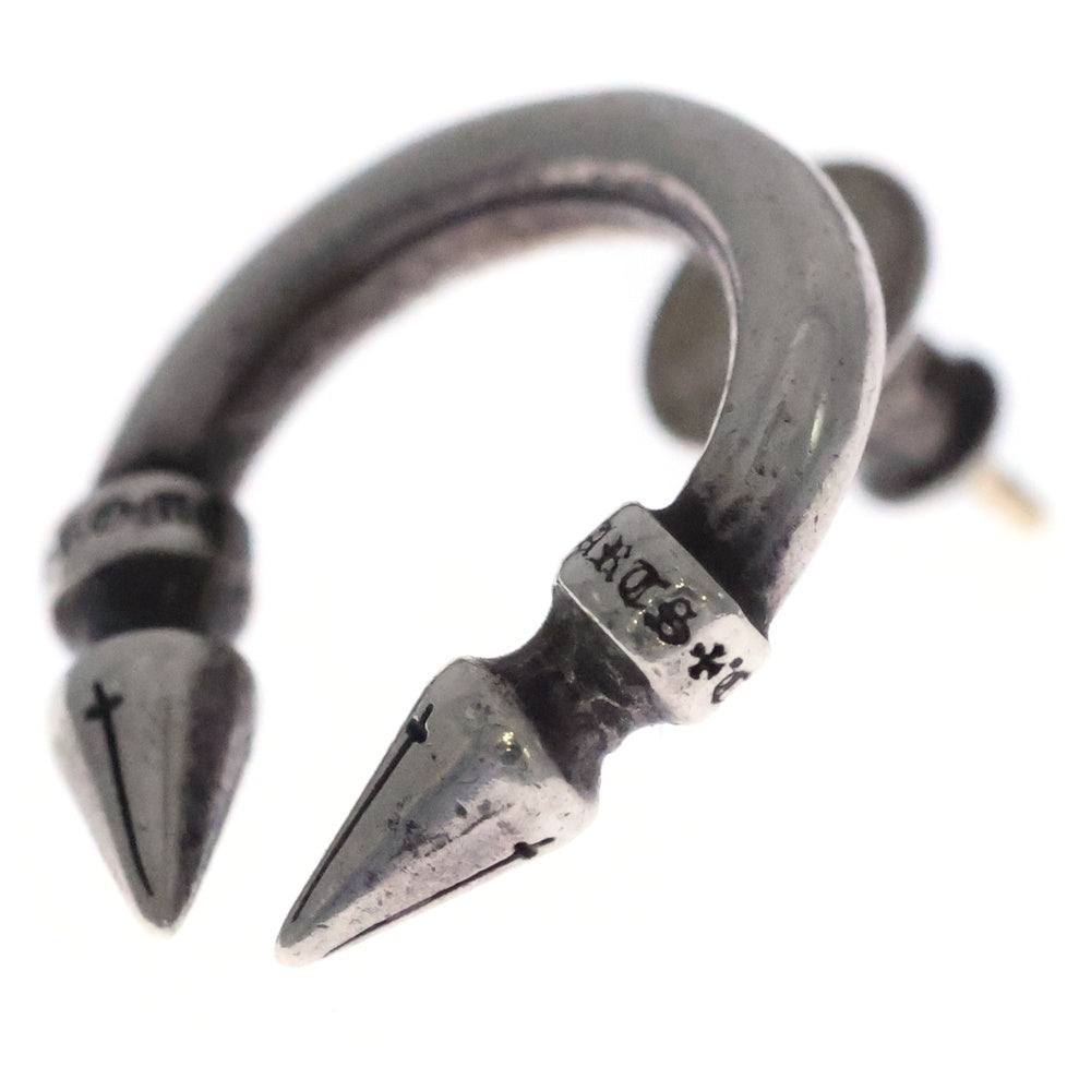 CHROME HEARTS(クロムハーツ) DBL SPIKE ダブル スパイク ピアス シルバー