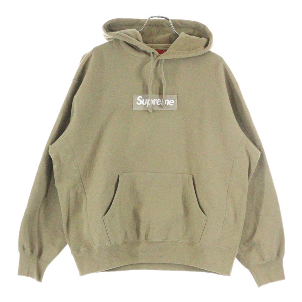 SUPREME(シュプリーム) 23AW Box Logo Hooded Sweatshirt ボックスロゴ スウェットプルオーバーパーカー ベージュ
