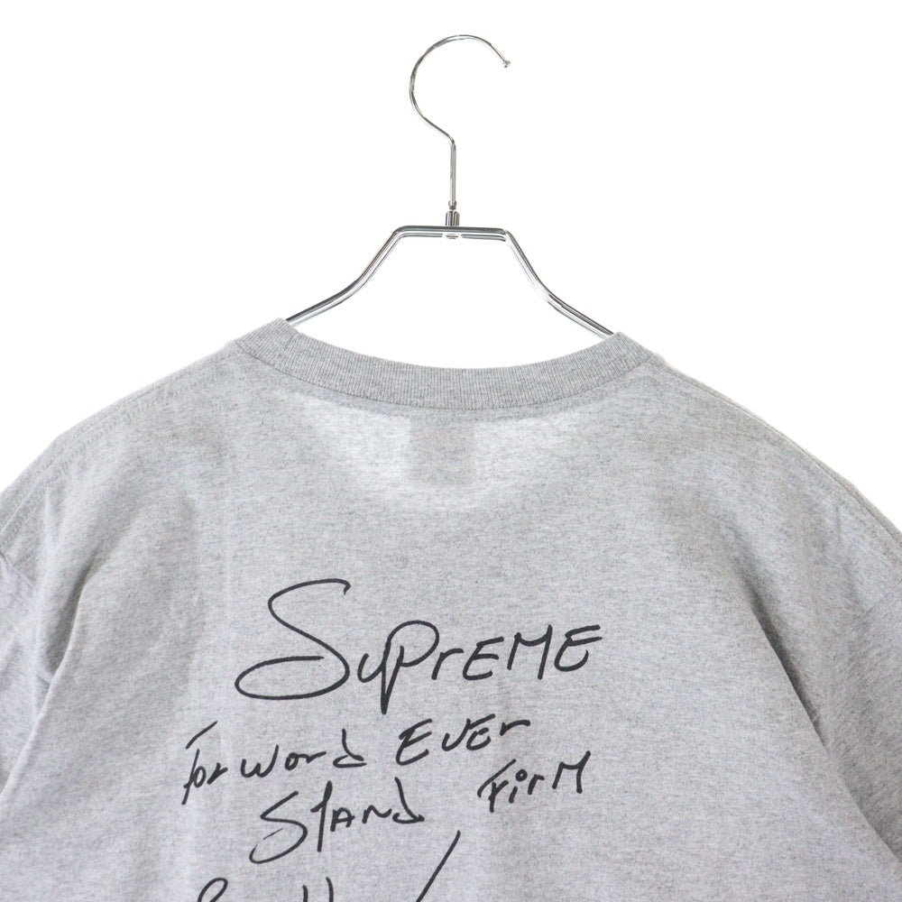 SUPREME(シュプリーム) 19SS Buju Banton Tee ブジュバントン フォトT プリント半袖Tシャツ カットソー グレー