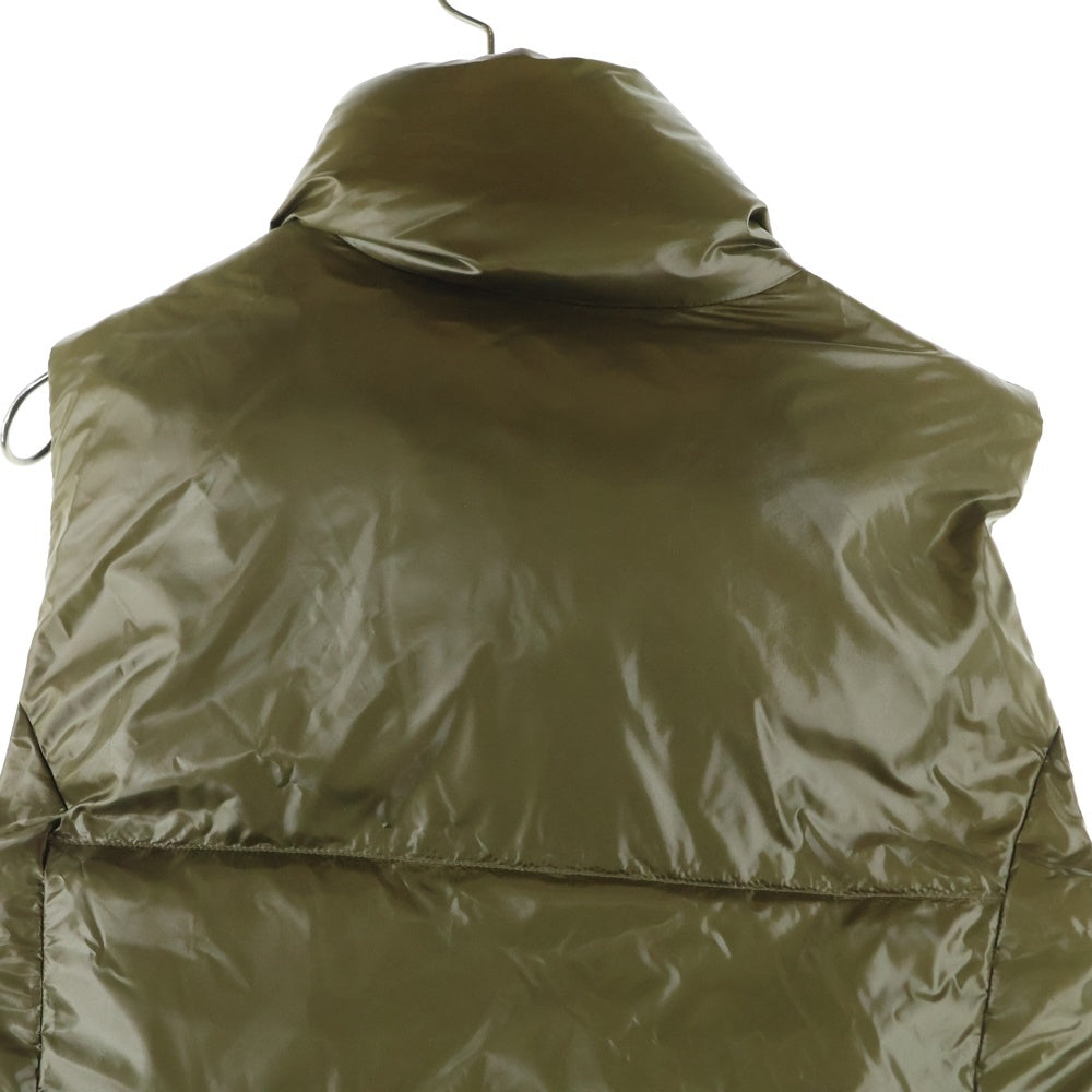 attack the mind 7(アタックザマインドセブン) ナイロン ジップアップ ダウンベスト カーキ