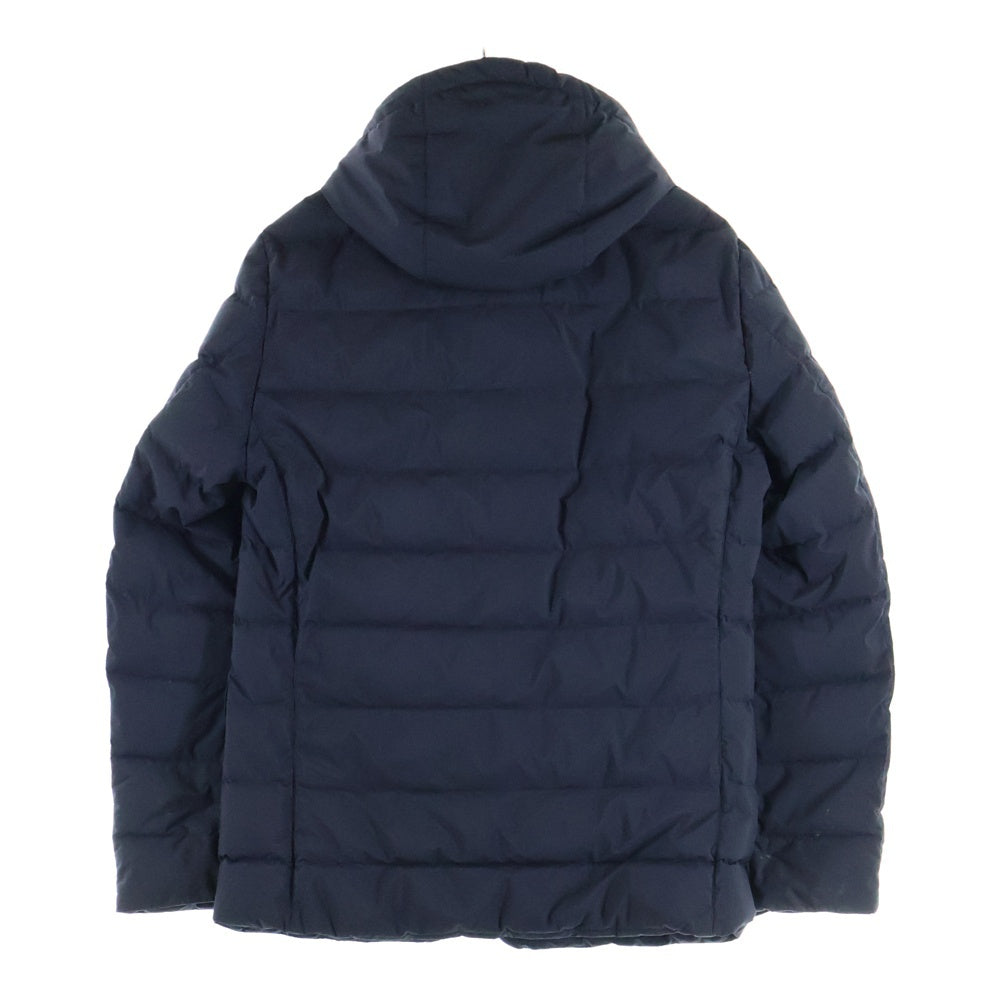 MONCLER(モンクレール) VERNOUX GIUBBOTTO ヴェルヌ レイヤードフーデッドダウンジャケット ブラック D20913091780