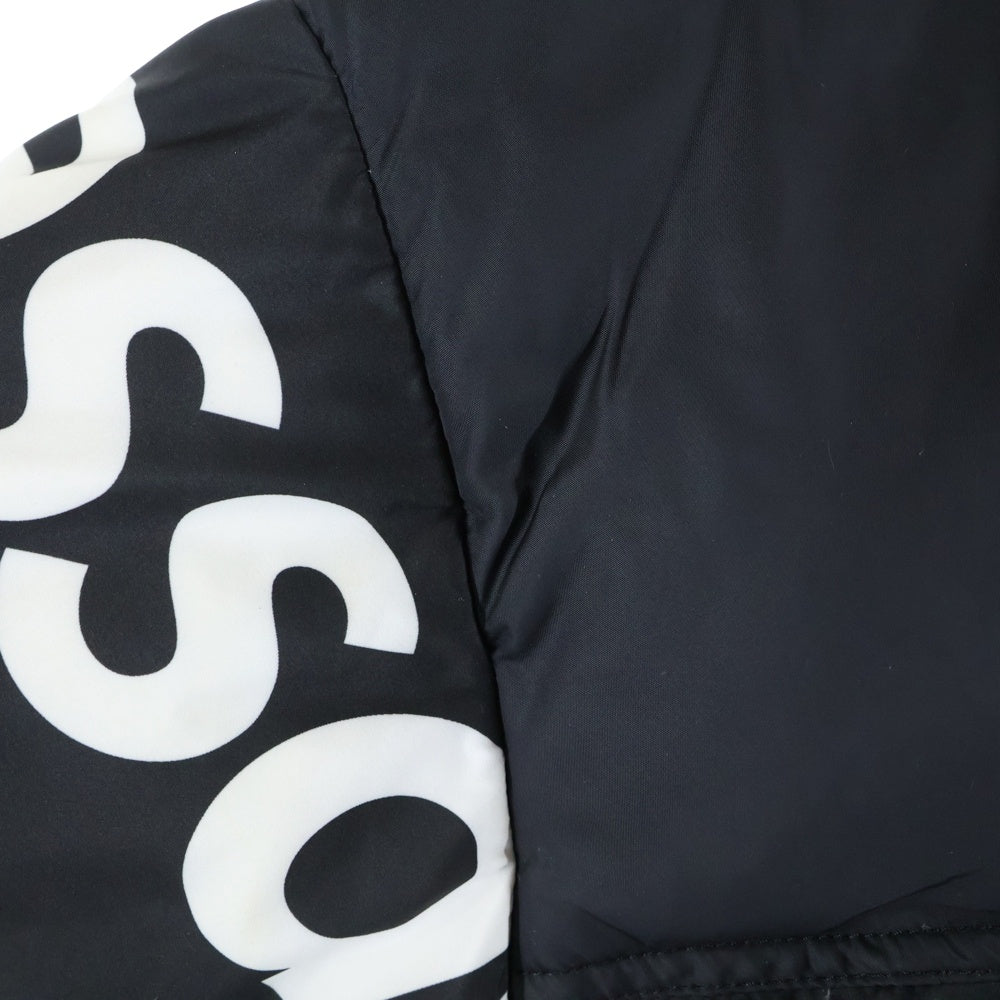 SUPREME(シュプリーム) 15AW×THE NORTH FACE BY ANY MEANS NUPTSE JACKET ザノースフェイス エニーミーンズ 文字 ヌプシダウンジャケット ブラック ND51551I