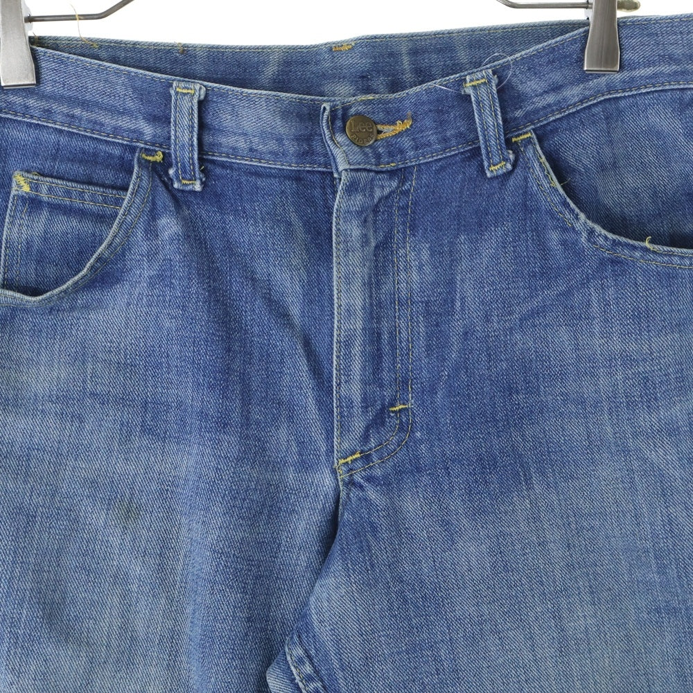 LEE(リー) 70S VINTAGE ヴィンテージ 42TALON ジップフライ フレアデニムパンツ インディゴ 202-0241