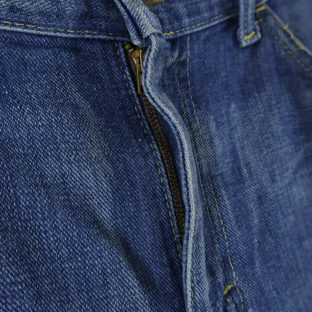 LEE(リー) 70S VINTAGE ヴィンテージ 42TALON ジップフライ フレアデニムパンツ インディゴ 202-0241