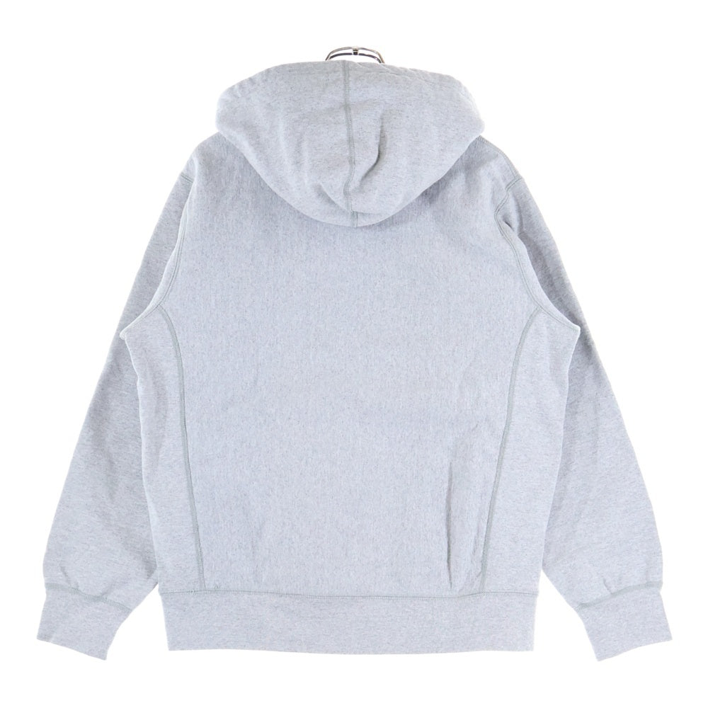 SUPREME(シュプリーム) 19AW Bandana Box Logo Hooded Sweatshirt バンダナ ボックスロゴ プルオーバー スウェット パーカー グレー/ブルー