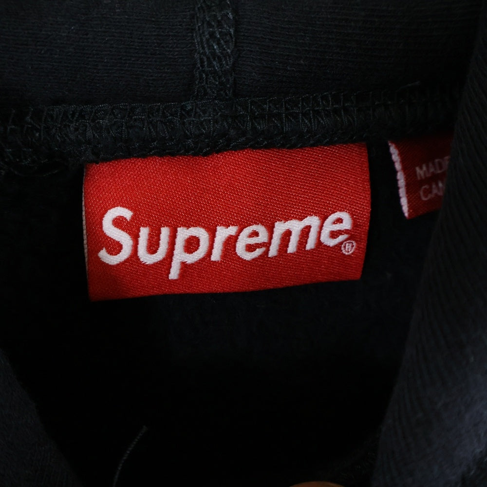 SUPREME(シュプリーム) 19AW Bandana Box Logo Hooded Sweatshirt バンダナボックスロゴ プルオーバースウェットパーカー フーディー ブラック