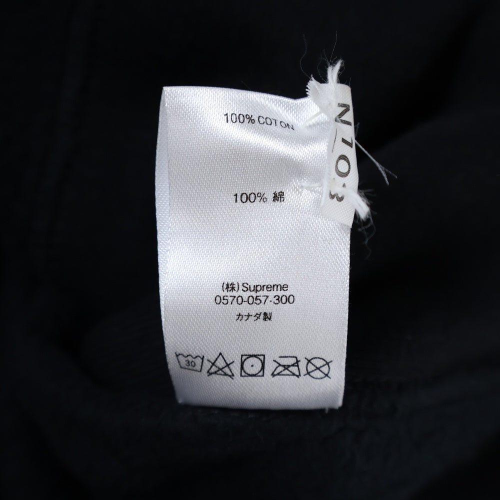 SUPREME(シュプリーム) 19AW Bandana Box Logo Hooded Sweatshirt バンダナボックスロゴ プルオーバースウェットパーカー フーディー ブラック