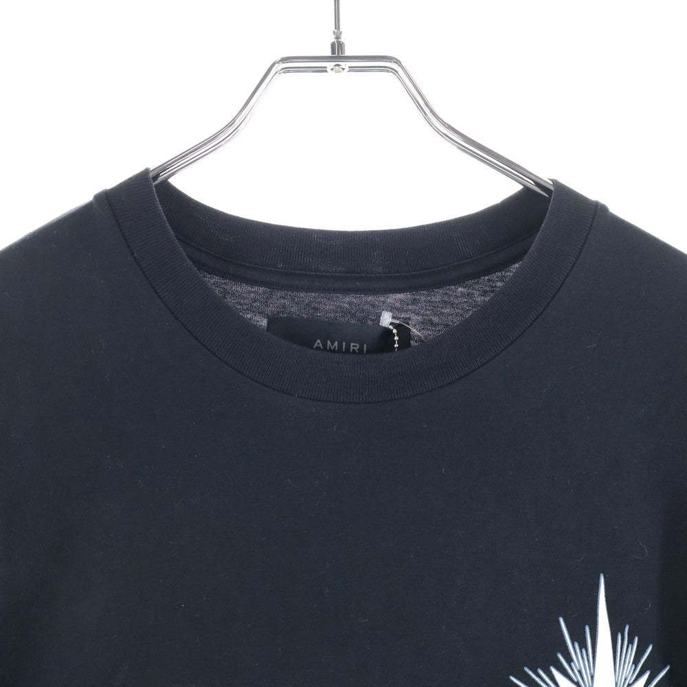 AMIRI(アミリ) Starburst スターバースト プリント半袖Tシャツ カットソー ブラック