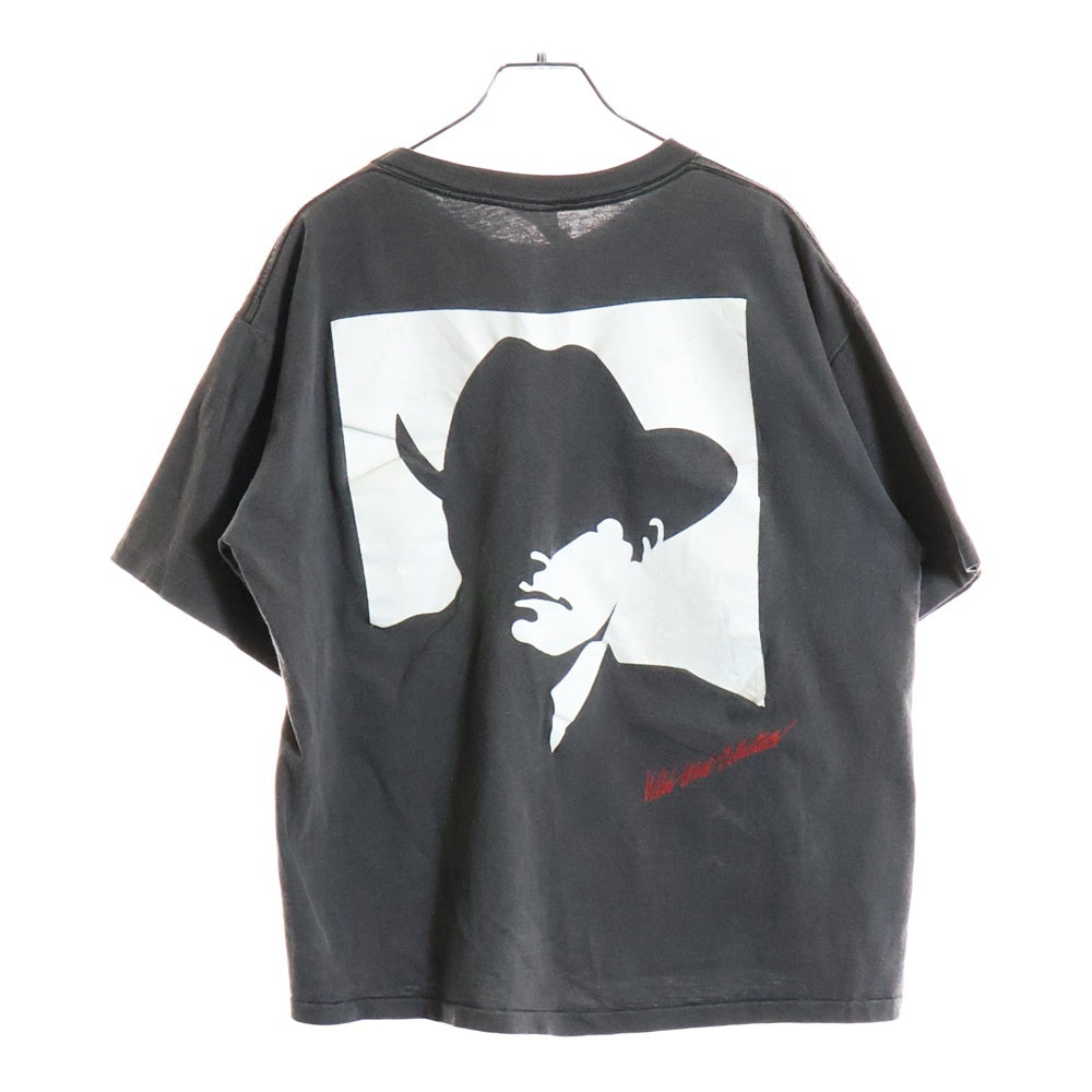 VINTAGE(ヴィンテージ) 90's Marlboro Marlboro MAN SILHOUETTE マールボロ マールボロマン プリント半袖Tシャツ カットソー ブラック ※丈直し