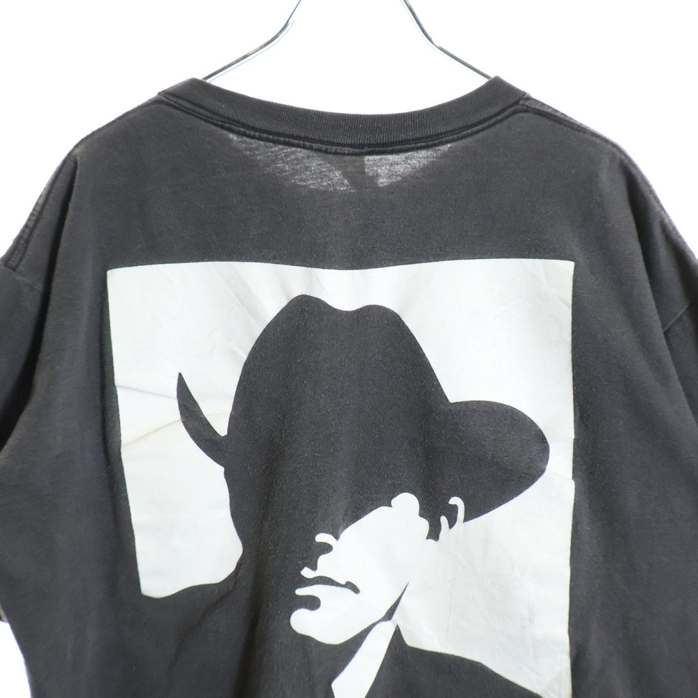 VINTAGE(ヴィンテージ) 90's Marlboro Marlboro MAN SILHOUETTE マールボロ マールボロマン プリント半袖Tシャツ カットソー ブラック ※丈直し