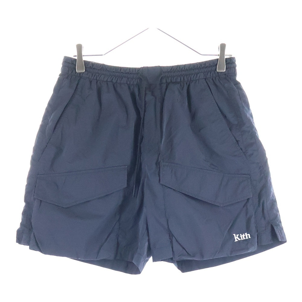 KITH(キス) ナイロンカーゴショーツ ブラック KHM060192