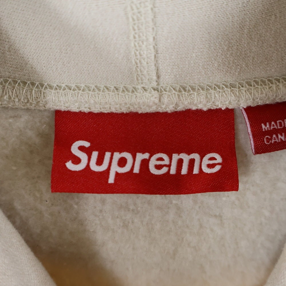 SUPREME(シュプリーム) 24AW Box Logo Hooded Sweatshirt ボックスロゴ プルオーバースウェットパーカー クリーム
