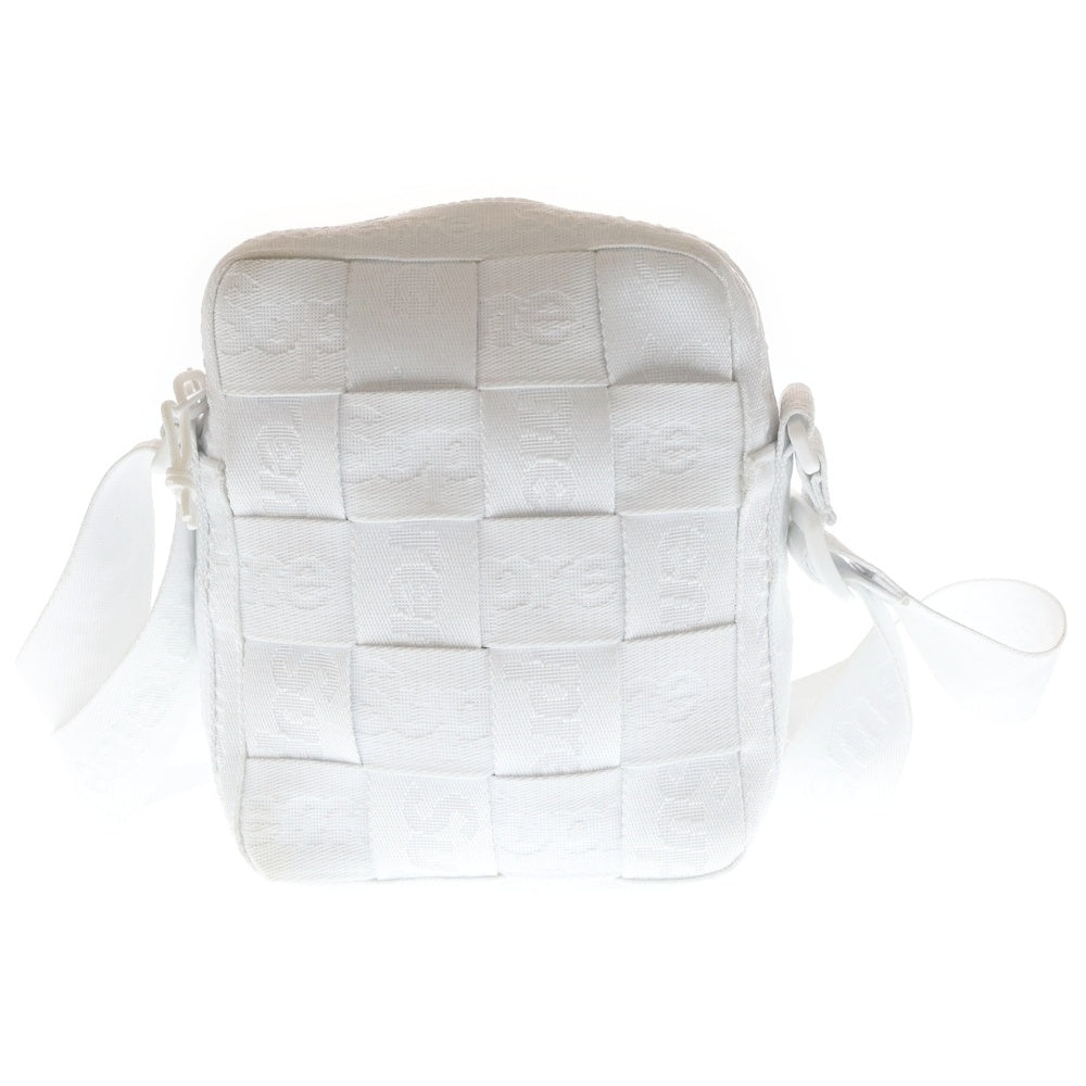 SUPREME(シュプリーム) 23SS Woven Shoulder Bag ウーブンショルダーバッグ ホワイト