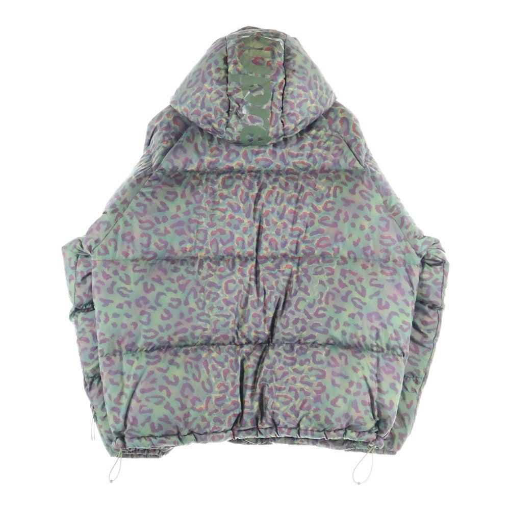 SUPREME(シュプリーム) 24AW 700-Fill Down Lightweight Puffer Jacket Leopard 700フィルダウン ライトウウェイト パフジャケット レオパード カーキ