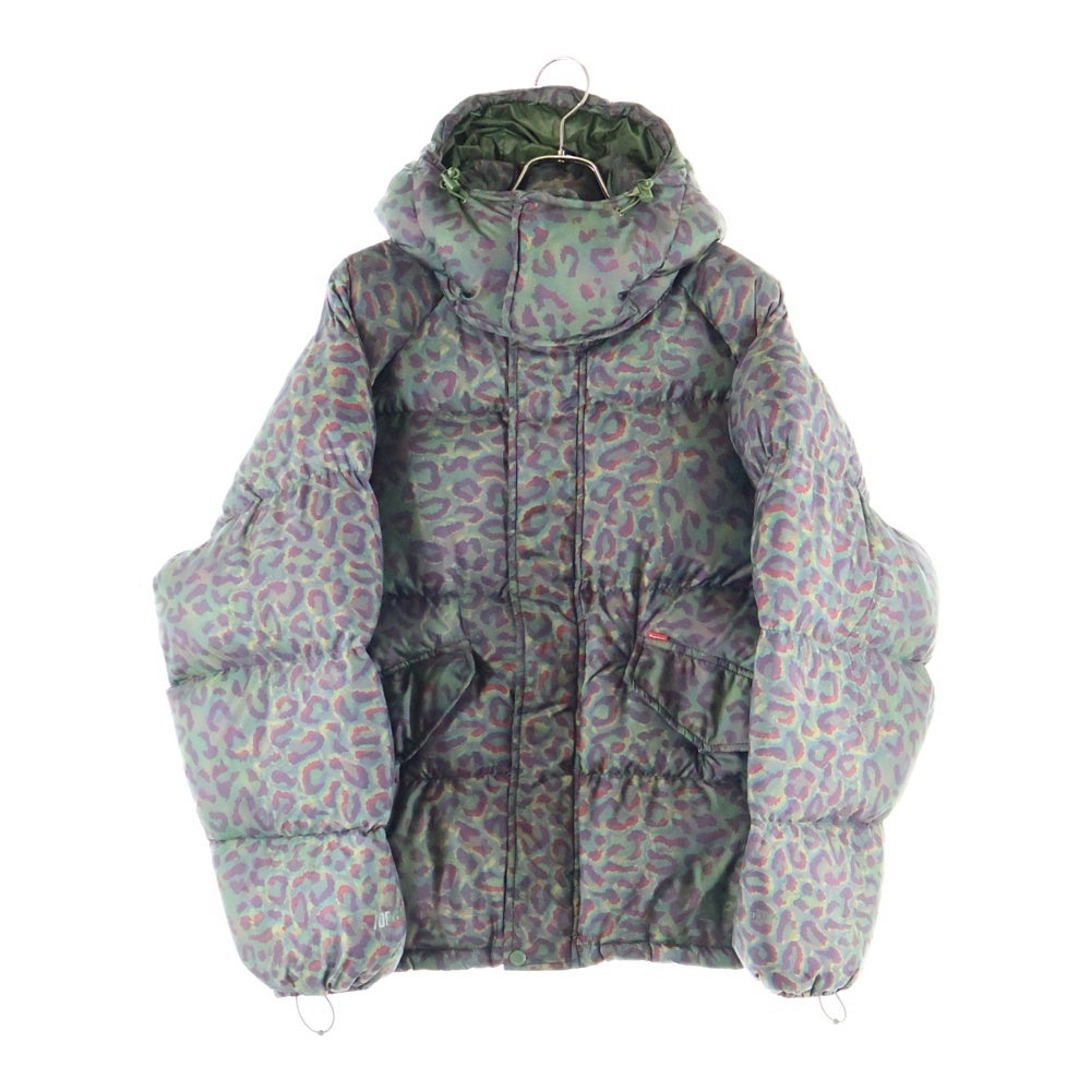 SUPREME(シュプリーム) 24AW 700-Fill Down Lightweight Puffer Jacket Leopard 700フィルダウン ライトウウェイト パフジャケット レオパード カーキ
