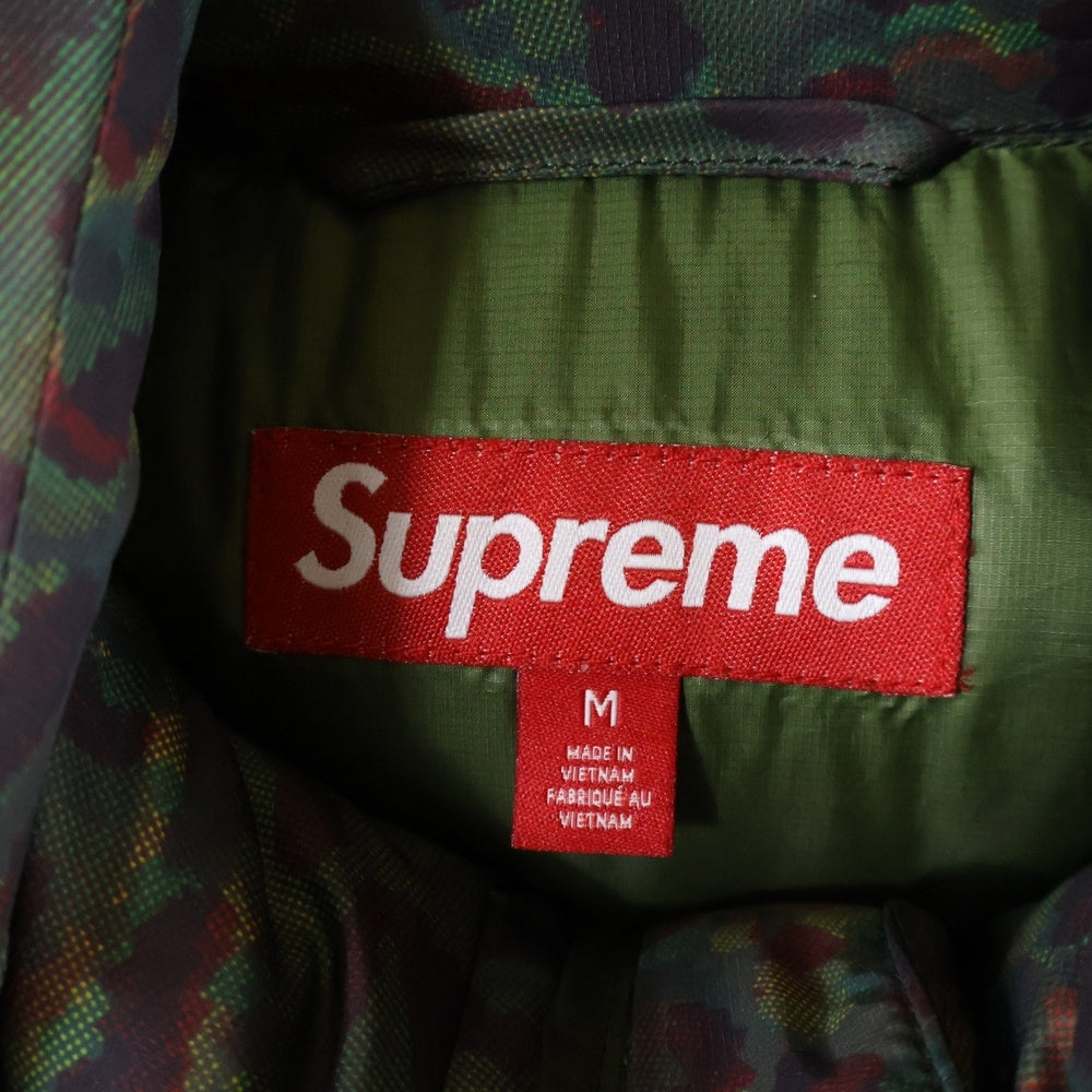 SUPREME(シュプリーム) 24AW 700-Fill Down Lightweight Puffer Jacket Leopard 700フィルダウン ライトウウェイト パフジャケット レオパード カーキ