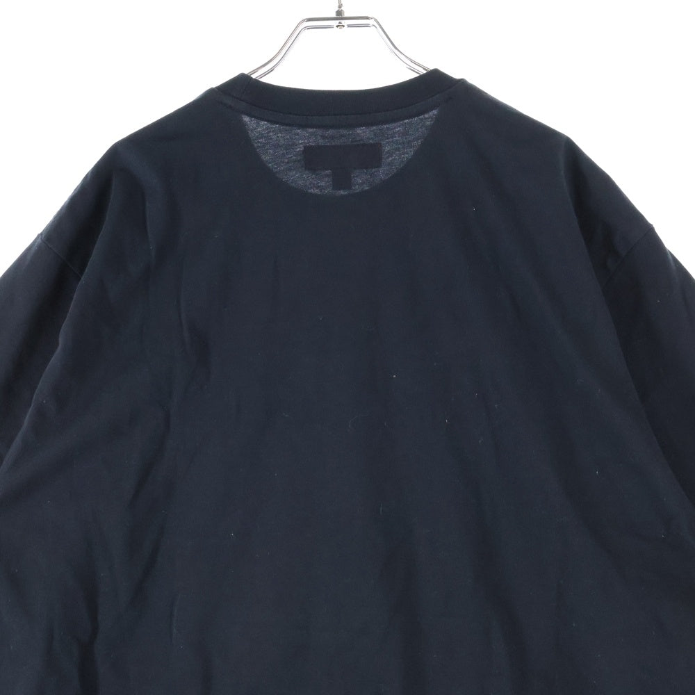 SUPREME(シュプリーム) 24SS Contact S/S Top コンタクト チェーンロゴ刺繍 クルーネック 半袖Tシャツ カットソー ブラック