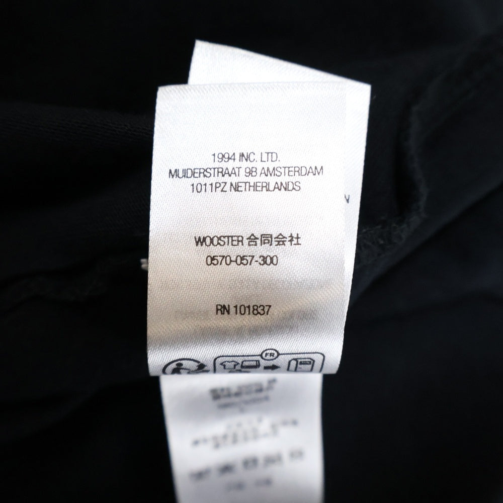 SUPREME(シュプリーム) 24SS Contact S/S Top コンタクト チェーンロゴ刺繍 クルーネック 半袖Tシャツ カットソー ブラック