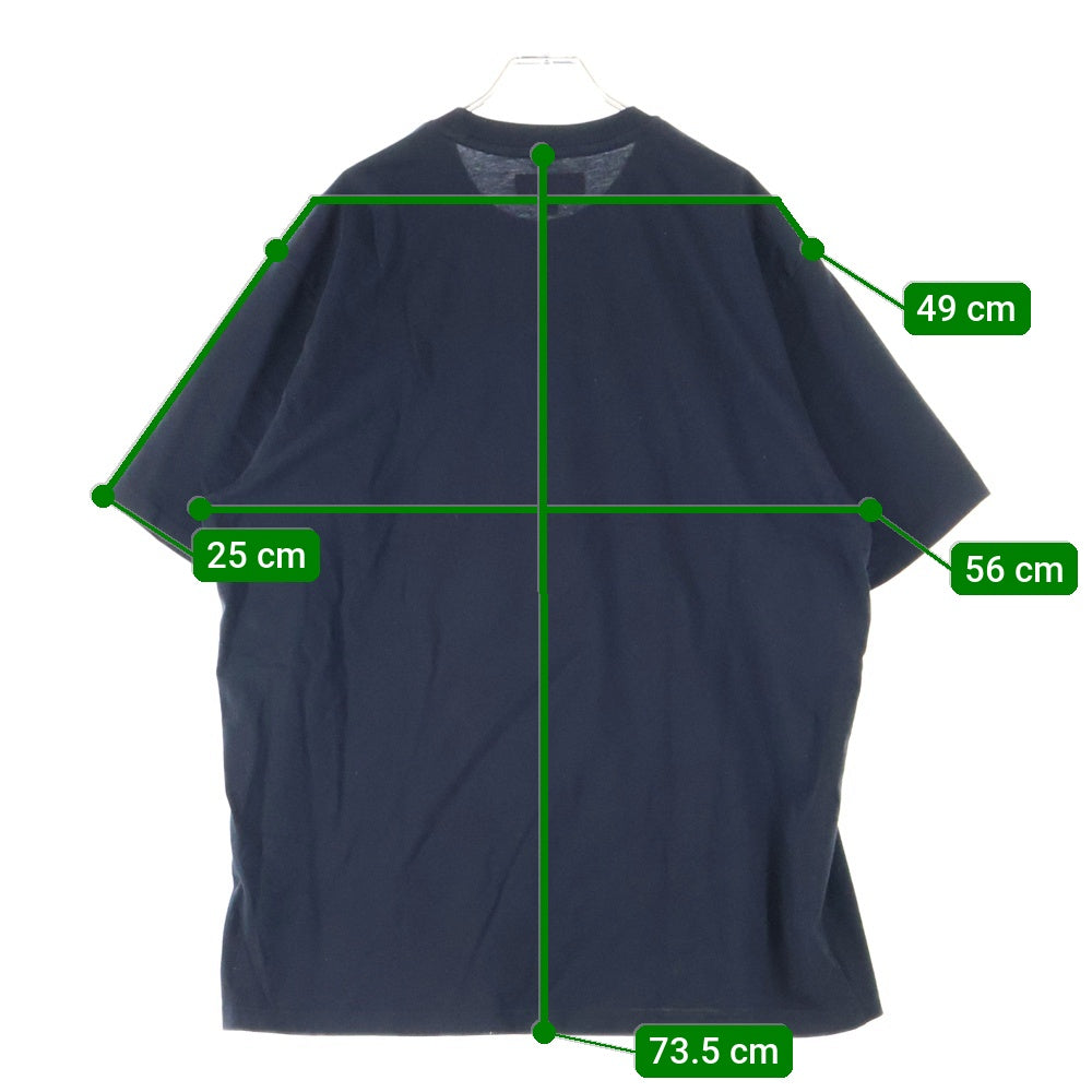 SUPREME(シュプリーム) 24SS Contact S/S Top コンタクト チェーンロゴ刺繍 クルーネック 半袖Tシャツ カットソー ブラック