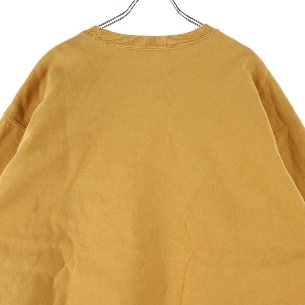 SUPREME(シュプリーム) 21AW Small Box Logo Sweatshirt スモールボックスロゴ クルーネック スウェットトレーナー イエロー