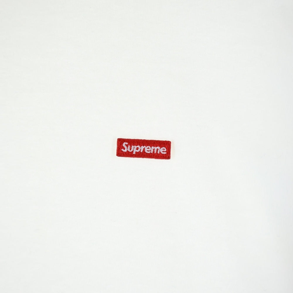 SUPREME(シュプリーム) Small Box Logo Tee スモール ボックス ロゴ クルーネック 長袖Tシャツ カットソー ホワイト